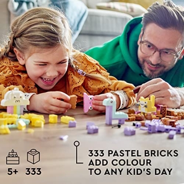 LEGO Classic Creative Pastel Fun Set for Imaginative Play