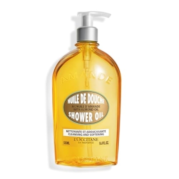 L'Occitane Cleansing Shower Oil with Almond Oil 16.9 oz