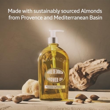 L'Occitane Cleansing Shower Oil with Almond Oil 16.9 oz