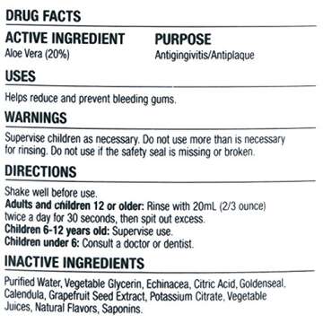 Natural Dentist Healthy Gums Mouth Wash 3 Pack