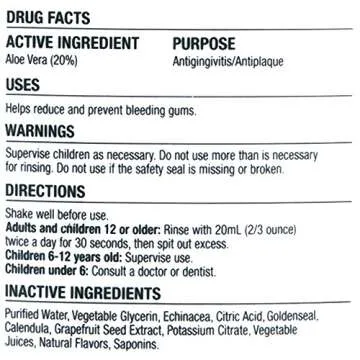 Natural Dentist Healthy Gums Mouth Wash 3 Pack