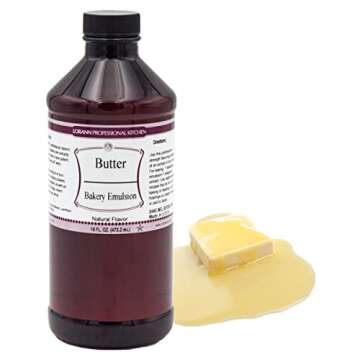Lorann Oils Butter Bakery Emulsion: True Butter Flavor for Exceptional Baking