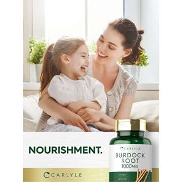 Carlyle Burdock Root Capsules | 1000 mg Non-GMO Formula