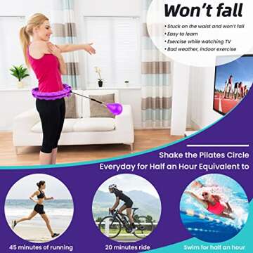 Smart Fitness Circles for Easy Weight Loss and Fun Workout