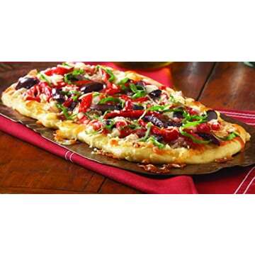 Krinos Kalamata Olives in Vinegar Brine and Olive Oil - Great for Slicing & Dicing and Creating Appetizers & Delicious Meals, 2lb Jar