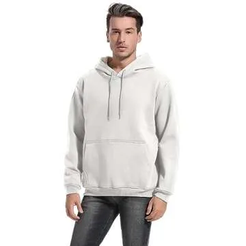 Kissonic Men's Fleece Hoodie For Ultimate Warmth and Style