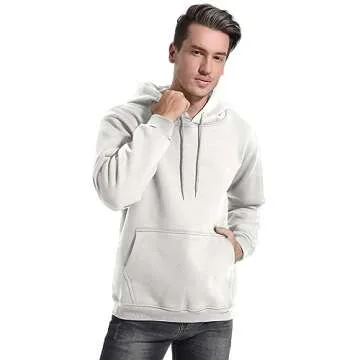 Kissonic Men's Fleece Hoodie For Ultimate Warmth and Style