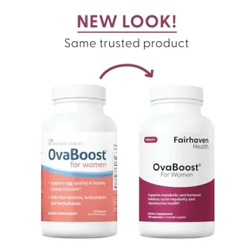 OvaBoost Fertility Supplements for Women - Natural Conception Aid