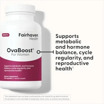 OvaBoost Fertility Supplements for Women - Natural Conception Aid