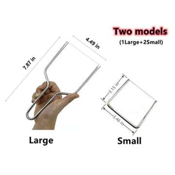 Cheese slicer with wire,cheese cutter with wire, butter slicer or egg slicer, is necessary for kitchen and outdoor (1 large+2 small)