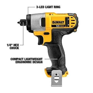 DEWALT 12V MAX Impact Driver and Drill Combo Kit