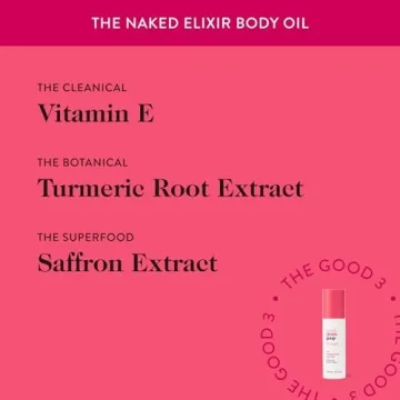 Goop Naked Elixir Body Oil | Hydrating Vegan Moisturizer | 3.4 Fl oz