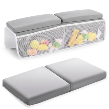 JOY ANAN Baby Bath Kneeler and Elbow Rest Pad Set for Comfortable Bathing