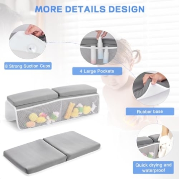 JOY ANAN Bath Kneeler & Elbow Rest Pad Set