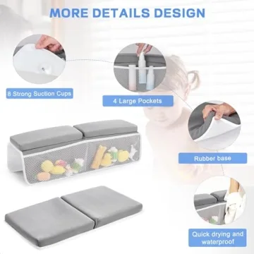 JOY ANAN Bath Kneeler & Elbow Rest Pad Set