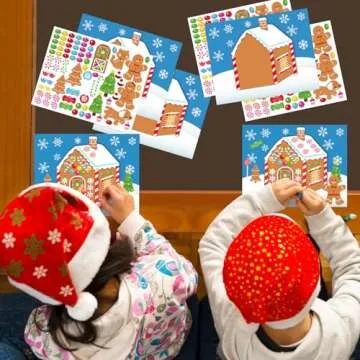 Gingerbread House Craft Kit for Holiday Fun