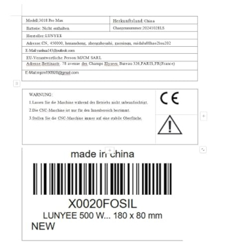 LUNYEE 3018 PRO MAX CNC Router Machine 500W All-Metal