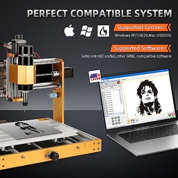 LUNYEE 3018 PRO MAX CNC Router Machine 500W All-Metal