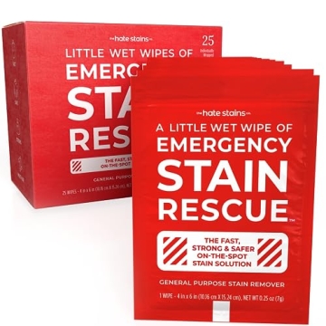 Emergency Stain Remover Spray & Wipes for All Fabrics