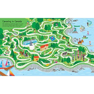 Around the World Mazes - Educational Puzzle Adventure