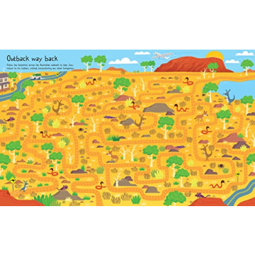 Around the World Mazes - Educational Puzzle Adventure