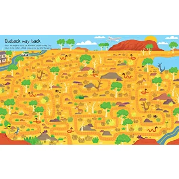 Around the World Mazes - Educational Puzzle Adventure