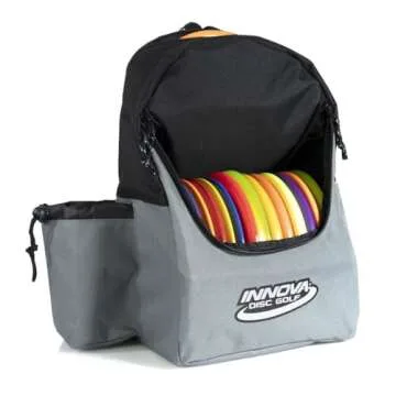 Innova Discover Pack Backpack Disc Golf Bag Red Gray
