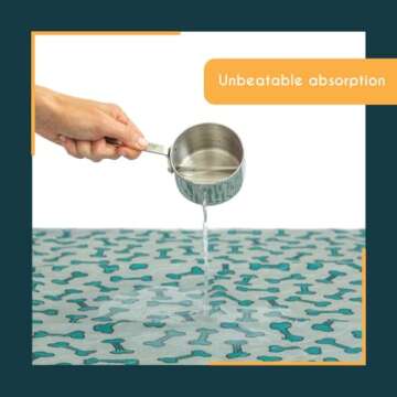 rocket & rex Premium Washable Pee Pads for Dogs | Potty Pads for Dog Training Pads | Absorbent Dog C...