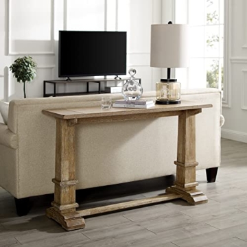 Crosley Furniture Joanna Console Table - Rustic Brown Charm