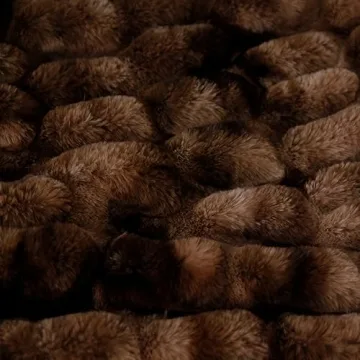 Indulge in Comfort with BellaCasa Faux Fur Blanket