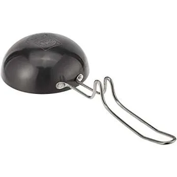 Eris Hard Anodized Mini Fry Pan/Tadka Pan, Black, 4.75"