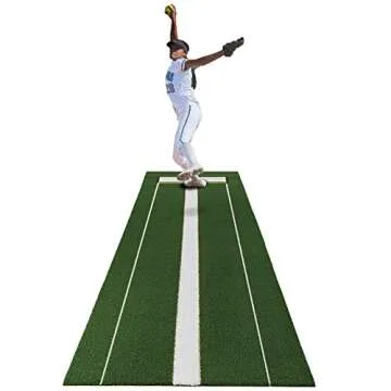 All Turf Mats® Durable Softball Pitching Mat for Training