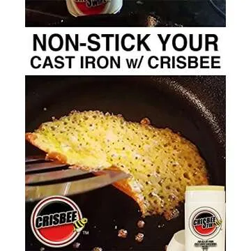 Crisbee Puck® Cast Iron Seasoning Oil - Clean Cooking Solution