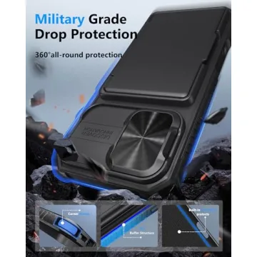 iPhone 16 Case with RFID Blocking Card Holder