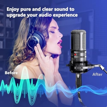 BGBGKK Durable 6ft XLR Microphone Cables for Professionals