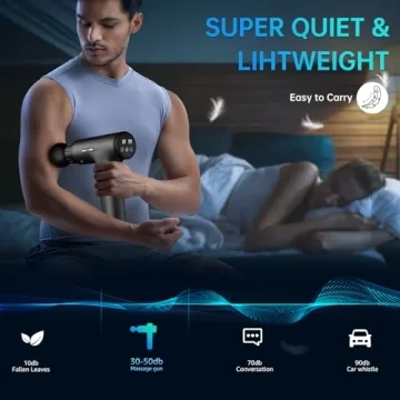 Portable Deep Tissue Massage Gun for Quick Relief
