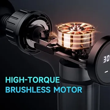 Portable Deep Tissue Massage Gun for Quick Relief