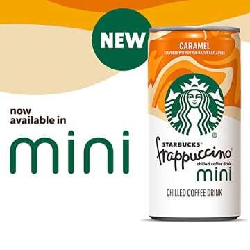Starbucks Frappuccino Coffee Drink, Caramel, 13.7 fl oz Bottles (12 Pack)