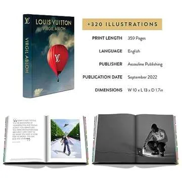Louis Vuitton: Virgil Abloh (Classic Balloon Cover) - Assouline Coffee Table Book