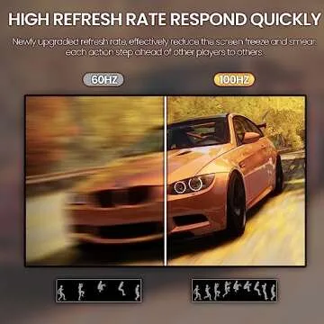 CRUA 27" Curved Monitor - 100HZ Gaming & Office Display