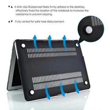 Stylish iCasso MacBook Air 13 inch Case with Keyboard Cover