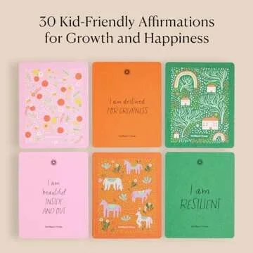 30 Positive Mindful Affirmation Cards for Kids and Teachers
