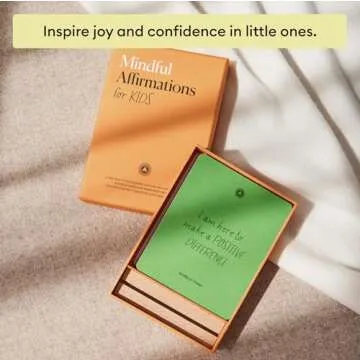30 Positive Mindful Affirmation Cards for Kids and Teachers