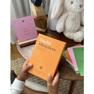 30 Positive Mindful Affirmation Cards for Kids and Teachers