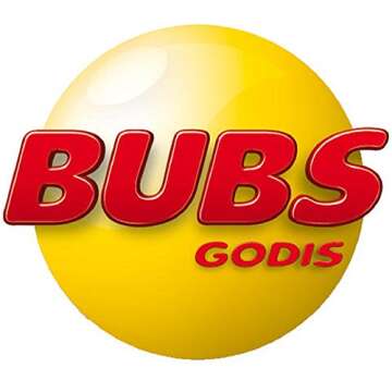 2 Bags x 90g of Bubs Godis Sur Skalle - Sur Skallar - Original - Swedish - Fruit - Sour Skull - Gelatine Free - Wine Gums - Candy