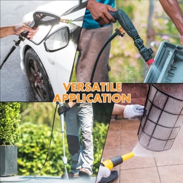 Twinkle Star Heavy Duty Brass Shut Off Valve Garden Hose Connector, Set of 2, TWIS3001