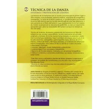 Técnica de la danza: Anatomía y prevención de lesiones – Edición en Español