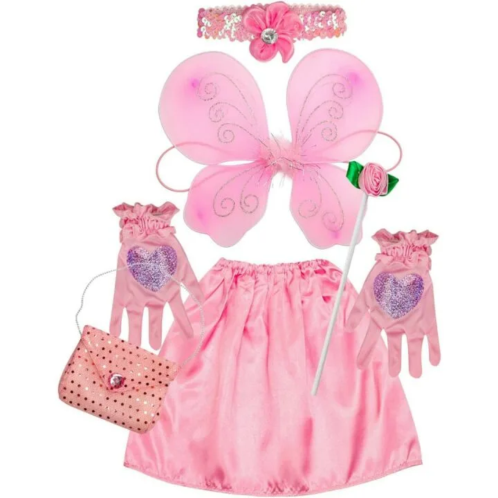 Toddler Dress Up Trunk: Princess & Mermaid Costumes