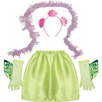 Toddler Dress Up Trunk: Princess & Mermaid Costumes