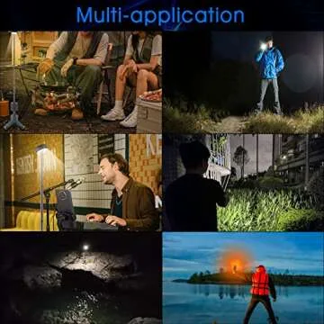 Telescopic Collapsible Camping Light 10000mAh Battery